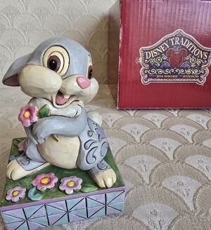 Walt Disney's Thumper Jim Shore "Spring Has Sprung" #4032866 Bambi Movie Rabbit